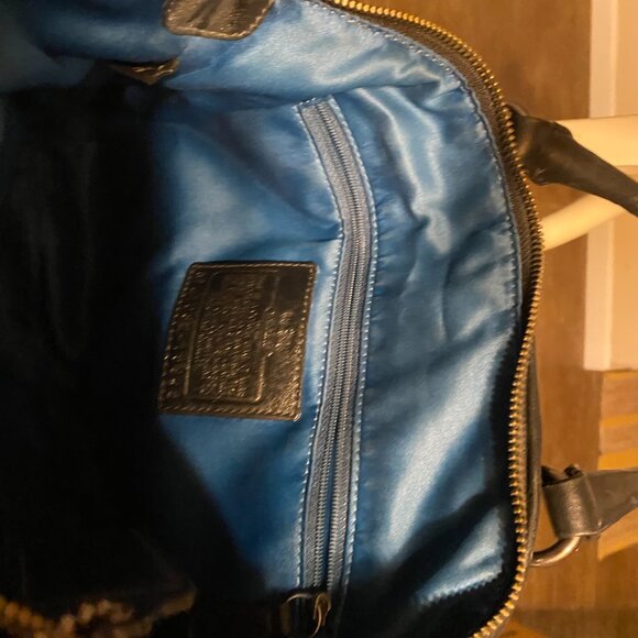 Coach Madison Sequin Op Art Sophia Satchel handbag/purse - Picture 8 of 8